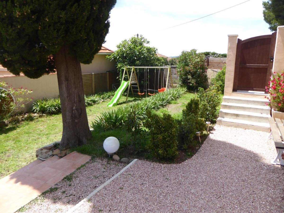Bas De Villa Jardin Plein Sud Proche Mer Clim-Wifi Saint-Mandrier-sur-Mer Eksteriør bilde
