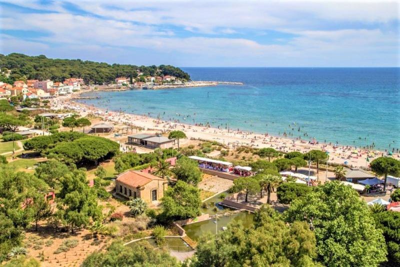 Bas De Villa Jardin Plein Sud Proche Mer Clim-Wifi Saint-Mandrier-sur-Mer Eksteriør bilde